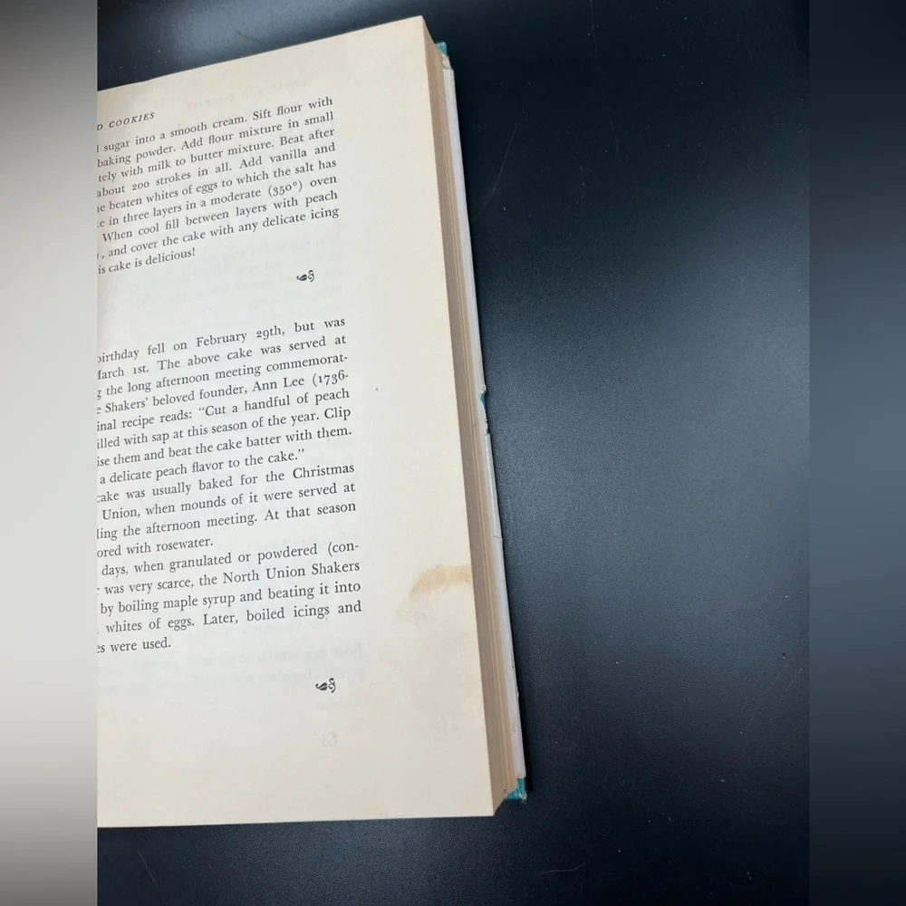 The Shaker Cook Book Not By Bread Alone Hardcover 1953 By Caroline B. Piercy M